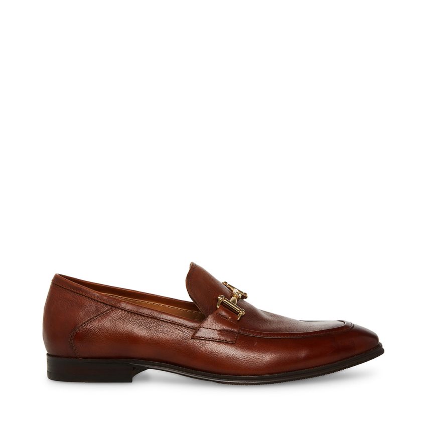 Loafers Steve Madden Archee Cuero Hombre Marrones Oscuro | ES YJ1932